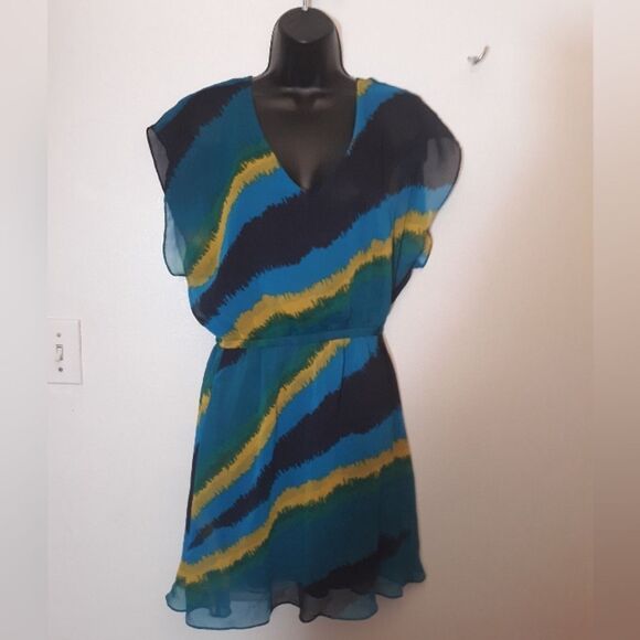 Express sheer overlay dress - Picture 1 of 5